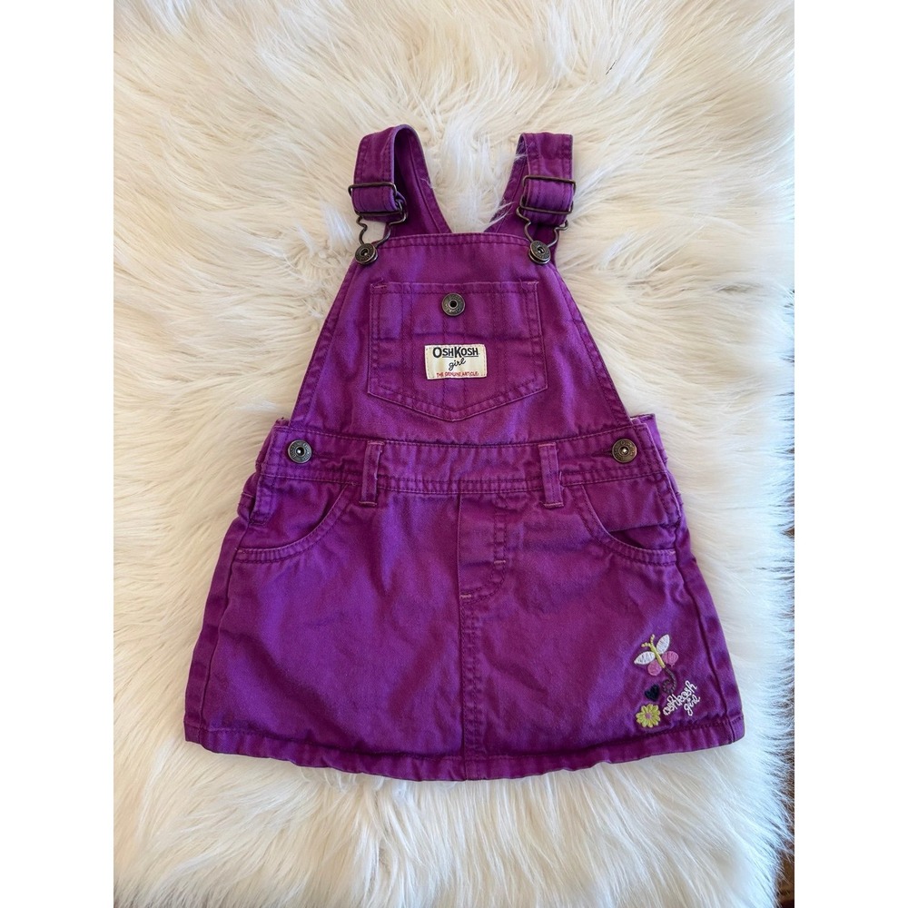 Oshkosh Vintage‎ purple jumper size 18m